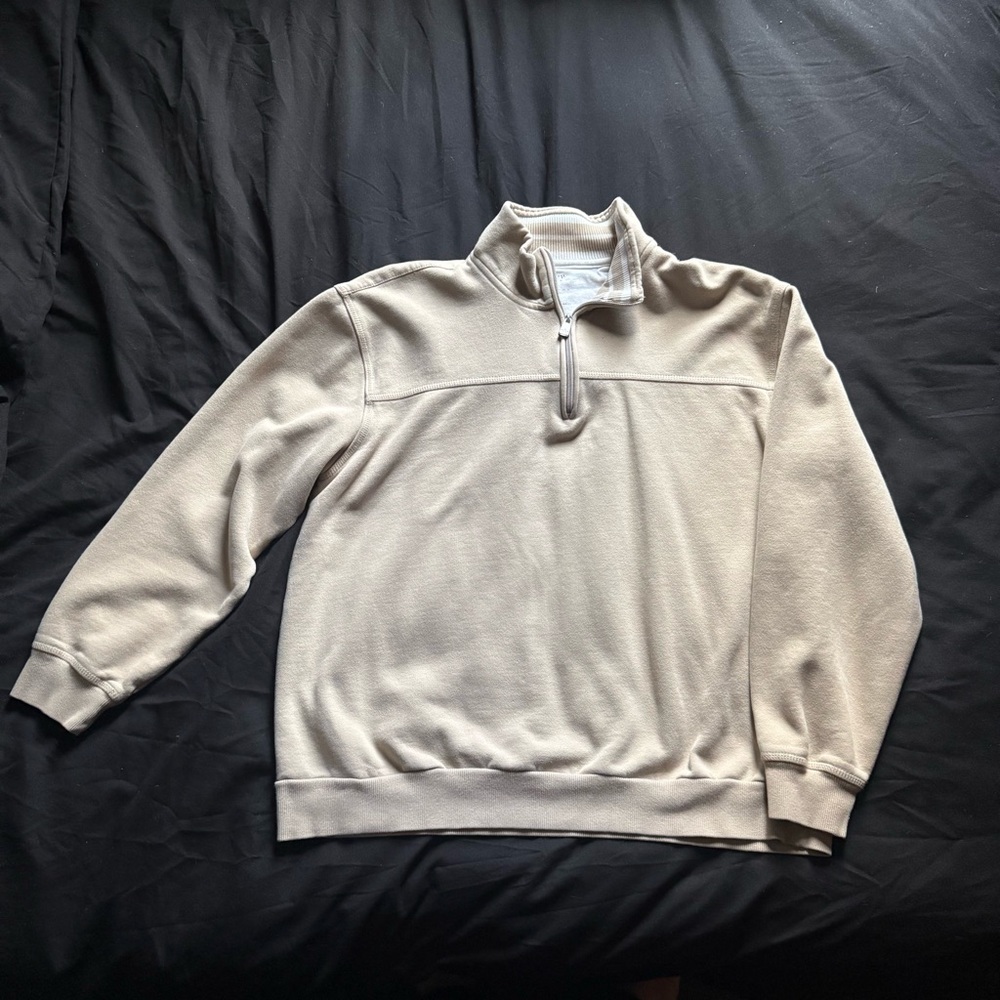 Men's Arrow Quarter-Zip Sweater